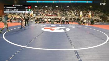 3A-132 lbs Cons. Semi - Tyler Wenzel, Powell vs Dino De La Cruz, Lovell