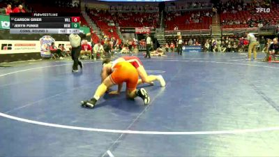 2A-215 lbs Cons. Round 5 - Carson Grier, Williamsburg vs Jeryn Funke, West Delaware, Manchester