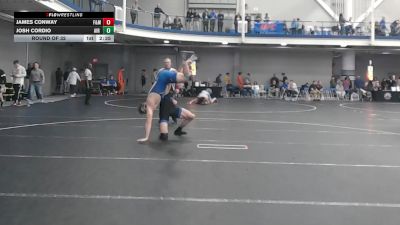 184 lbs Round Of 32 - James Conway, F&m vs Josh Cordio, Air Force Academy