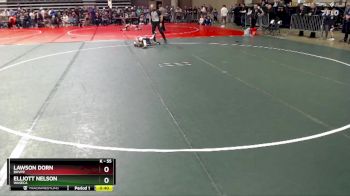 55 lbs Cons. Semi - Lawson Dorn, BHVPP vs Elliott Nelson, Waseca