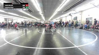 130 lbs Round Of 16 - Sam Miller, Camp Hill vs Austin Post, Corfu