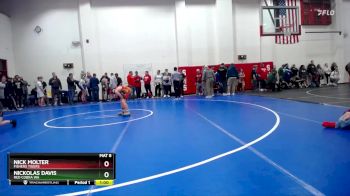 106 lbs Champ. Round 1 - Nickolas Davis, Red Cobra WA vs Nick Molter, Fishers Tigers