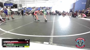 110 lbs Round 3 (4 Team) - Cameron Madderra, Missouri Outlaws vs Lex Johnston, OpenMats Wrestling Club