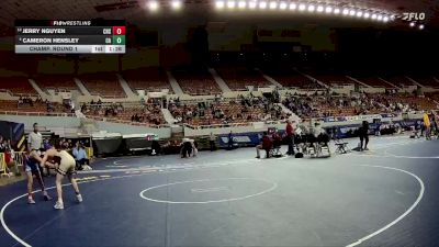 D1-120 lbs Champ. Round 1 - Jerry Nguyen, Chandler High School vs Cameron Hensley, Casteel High School