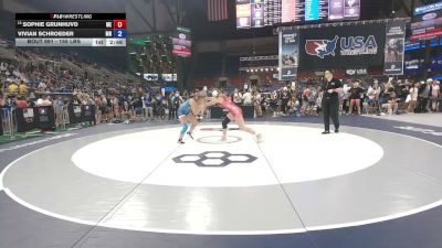 155 lbs Champ. Rd Of 64 - Sophie Grunhuvd, Maine vs Vivian Schroeder, Minnesota