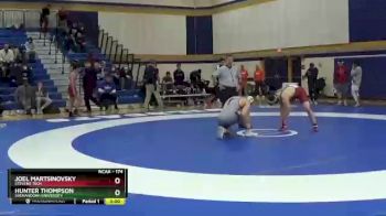 174 lbs Quarterfinal - Joel Martsinovsky, Stevens Tech vs Hunter Thompson, Shenandoah University