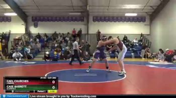 221 lbs Round 5 - Cael Churches, Laramie vs Case Barrett, Glenrock