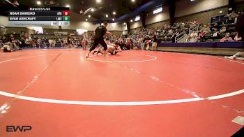 150 lbs Consi Of 4 - Noah Dawejko, Panther Youth Wrestling vs Evan Ashcraft, Lakeside Hot Springs AR