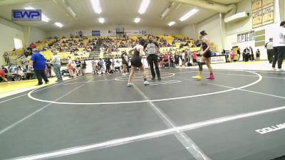 117 lbs Semifinal - Addison Willis, Wagoner vs Italia Karwoski, Tahlequah Wrestling Club