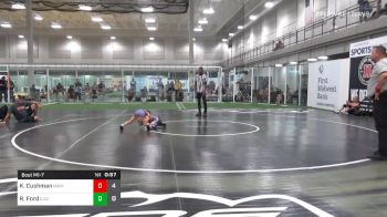 49 lbs Semifinal - Kameron Cushman, Iowa Hammers vs Ryder Ford, Elite Athletic Club DZ