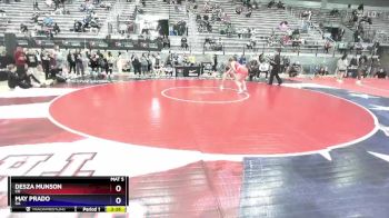 68 lbs Quarterfinal - Desza Munson, CO vs May Prado, GA