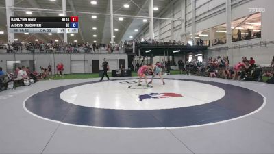125 lbs Kenlynn Nau, Michigan vs Aislyn Buckner, Oklahoma