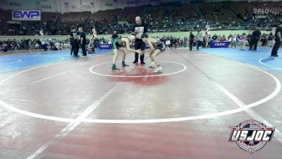 110 lbs Consi Of 4 - Ross Powell, Bristow Youth Wrestling vs Kolten Demel, Derby Wrestling Club