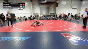 105 lbs Rr Rnd 3 - Ian Shaw, Guerrilla Wrestling Academy MS vs Kaleb Watts, Morris Fitness Black MS