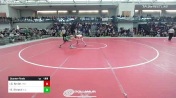 182 lbs Quarterfinal - Connor Smith, Fairfield Prep vs Brent Strand, Guilford
