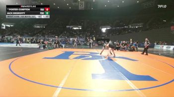 4A Boys 157 lbs Quarterfinal - Jack DeGrofft, Pendleton Boys vs Porter Compton, Philomath Boys