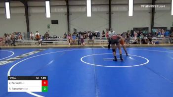 123 lbs Quarterfinal - Veloria Pannell, Bay Area Dragons vs Regan Rosseter, Nebraska