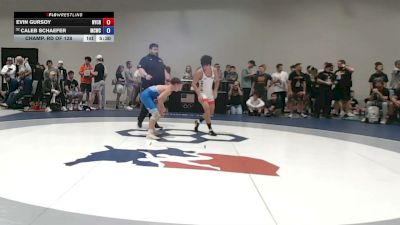 61 kg Champ. Rd Of 128 - Evin Gursoy, New York City RTC vs Caleb Schaefer, Maurer Coughlin Wrestling Club