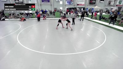 Junior Girls - 170 lbs Cons. Round 3 - Erin Bush, Illinois vs Reise Roach, Takedown-City Wrestling