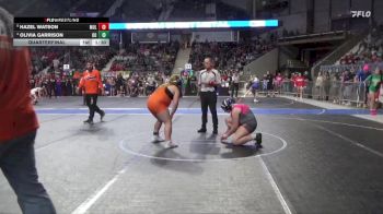 185 lbs Quarterfinal - Hazel Watson, Mulvane vs Olivia Garrison, Ogden`s Outlaws