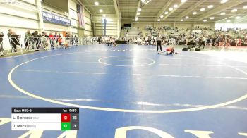 95 lbs Rr Rnd 2 - Luke Richards, SEO Wrestling Club vs Jacob Mackie, Grit Mat Club Red