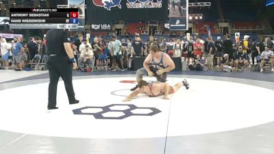285 lbs Cons. Sub-rd Of 32 - Anthony Sebastian, Illinois vs Hans Wiederkehr, New York