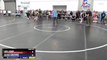 127 lbs 3rd Place Match - Jayli Jones, Arctic Warriors Wrestling Club vs Alyssa Kirchner, Marathon Wrestling Club