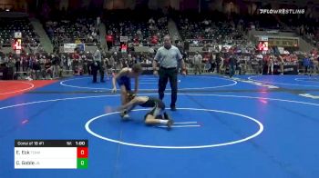 88 lbs Consolation - Ethan Eck, Team Brawlers-KS vs Carter Gable, Jr. Titans WC