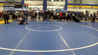 107 lbs Consy 5 - Lawson Sparks, Spire Academy vs Lucas Forman, Wyoming Seminary