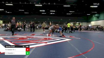 144 lbs Quarterfinal - Nathaniel Askew IV, NC vs Daniel Zepeda, CA