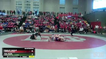 145 lbs Quarterfinal - Mac Russ, Montgomery Bell Academy vs Findley Smout, Christian Brothers