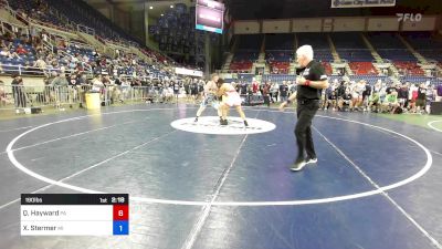 190 lbs Cons 64 #2 - Qadir Hayward, PA vs Xavier Stermer, MI