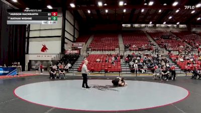 141 lbs 5th Place Match - Nathan Wishne, Drury vs Hudson Hackbarth, Maryville