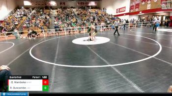 120 lbs Quarterfinal - Dalan Wambeke, Rocky Mountain Middle School vs Ranger Duncombe, Lincoln Middle School