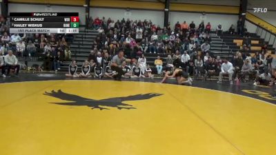 125 lbs 1st Place Match - Camille Schult, Waverly-Shell Rock vs Hailey Wiskus, Dubuque Hempstead