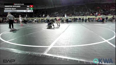 170 lbs Final - Kingston Applebee, Piedmont vs Quinton Silvy, Husky WC