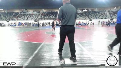 128 lbs Quarterfinal - Bailey Hardin, Guthrie vs Iris Cisneros, Skiatook Bulldog Wrestling