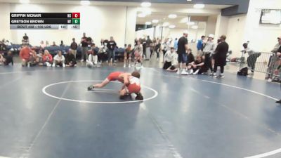 105 lbs 3rd Place - Griffin McNair, NC vs Greyson Brown, NY