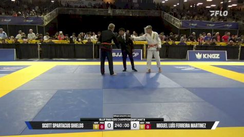 Scott Spartacus Shields vs Miguel Luís Ferreira Martinez 2026 Pan Kids Jiu-Jitsu IBJJF Championship