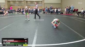 48 lbs Round 2 - Kai Burns, Minion Training Center vs Emery Sanders, Contenders Wrestling Academy