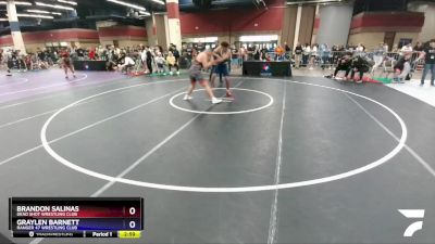 215 lbs Cons. Round 2 - Brandon Salinas, Dead Shot Wrestling Club vs Graylen Barnett, Ranger 47 Wrestling Club