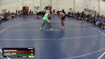 275 lbs Round 3 (6 Team) - Evan Mendoza, Idaho vs Darrell Bibbs, Illinois Gold