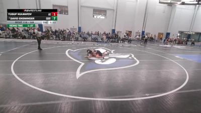 165 lbs Semifinal - Justice Hockenberry-Folk, Elizabethtown vs Beknazar Baiyshbekov, Albright College