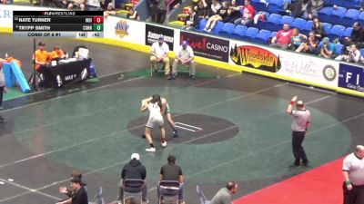 132 lbs Consi Of 8 #1 - Nate Turner, Indiana vs Trypp Smith, Connellsville