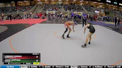 115 lbs Round 3 (4 Team) - Lorenzo Duenas, Hidden Valley vs Jason Hoffman, Cascade