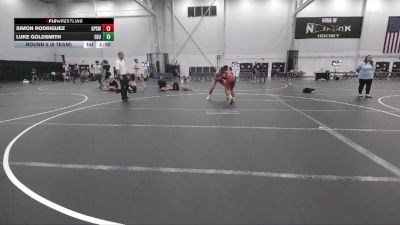 138 lbs Round 5 (6 Team) - Luke Goldsmith, Este Built Underground vs Simon Rodriguez, GPS White