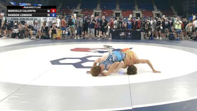 150 lbs Cons. Sub-rd Of 64 - Marcello Calavitta, California vs Dawson Lomison, Pennsylvania