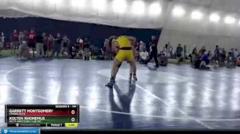 141 lbs Champ. Round 1 - Garrett Montgomery, Stieber Elite vs Kolten Rhonemus, Delta Wrestling Club Inc.