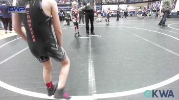 54 lbs Rr Rnd 5 - Adaley Ballard, Comanche Takedown Club vs Nevalee Petty, Skiatook Youth Wrestling