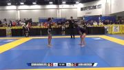 Laura Anderson vs Giovanna Maximiano Lopes 2024 World IBJJF Jiu-Jitsu No-Gi Championship